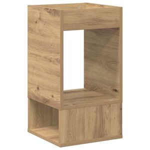 vidaXL Stolik końcowy Dąb rzemieślniczy 30 x 30 x 56 cm