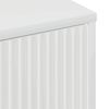vidaXL Bufet Wysoki połysk biały 69,5 x 33 x 82 cm