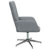 vidaXL Fotel, jasnoszary, obity tkaniną