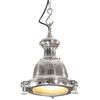vidaXL Lampa wisząca, 25x25x136 cm, aluminium