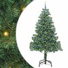 vidaXL Choinka Zielony 210 cm PVC