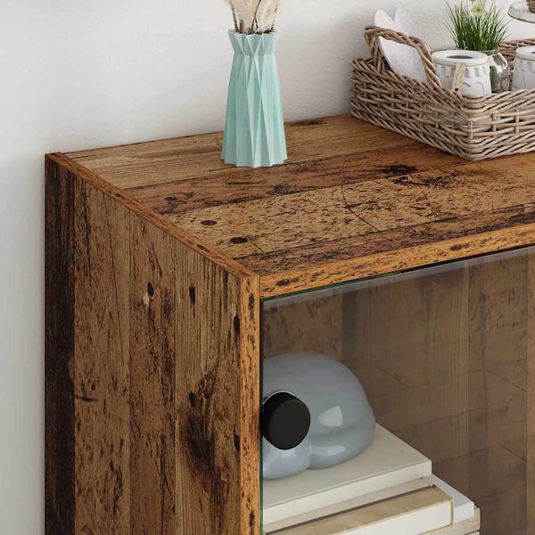 vidaXL Szafka boczna Stare drewno 68 x 37 x 75,5 cm