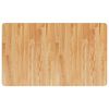 vidaXL Blat do łazienki, jasnobrązowy, 100x60x2,5 cm, lite drewno