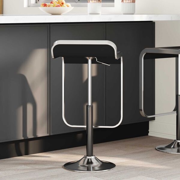 vidaXL Cylinder gazowy do krzesła biurowego Czarny 21,5 cm Żelazo