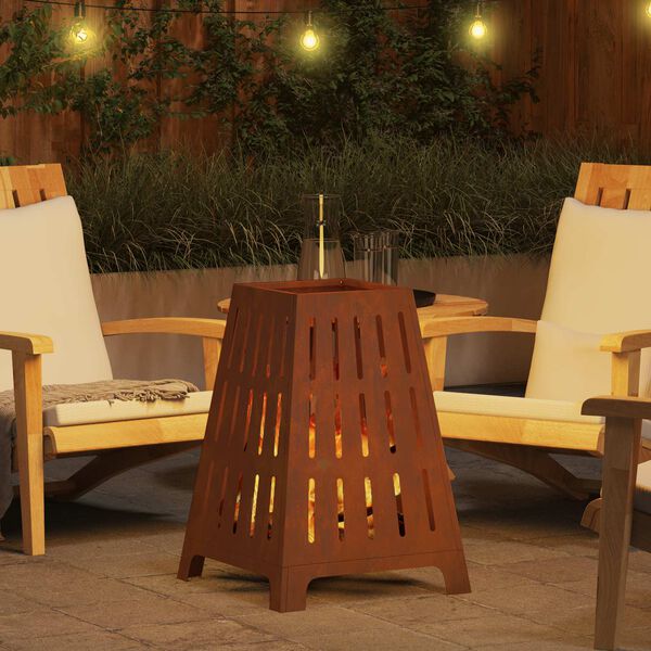 vidaXL Kominek Brązowy 50 x 50 x 70 cm