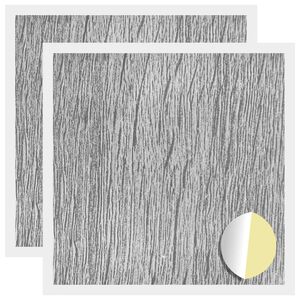 vidaXL Okładka Śrubowa Samoprzylepna 2 pcs Szary Sonoma &Oslash; 20 x 0,5 mm