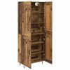 vidaXL Highboard Stare drewno 69,5 x 34 x 180 cm