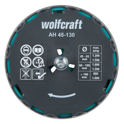 wolfcraft Otwornica regulowana AH 45-130, metalowa, 30 mm, 5978000