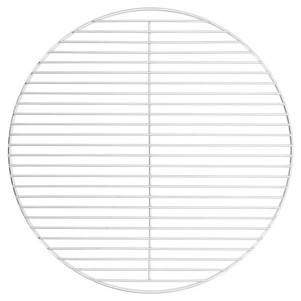 vidaXL Ruszt do grilla, okrągły, &Oslash;50 cm, stal nierdzewna 304