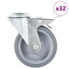 vidaXL 32 k&oacute;łka skrętne z otworem na śrubę, 100 mm