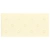 vidaXL Wejściowy zagł&oacute;wek 12 pcs Kremowy 60 x 30 cm Sk&oacute;ra ekologiczna