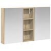 vidaXL Zestaw Szafek Łazienkowych 3 szt. 80 x 10,5 x 50 cm