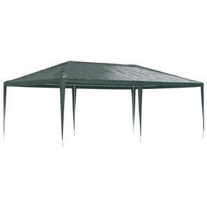 vidaXL Namiot imprezowy, 4x6 m, zielony, 90 g/m&sup2;