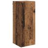 vidaXL Highboard z szufladą Stare drewno 34,5 x 34 x 180 cm