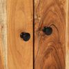 vidaXL Szafka z 2 drzwiczek, 60x33x75 cm, lite drewno akacjowe