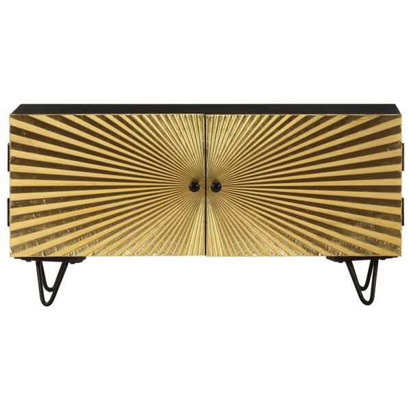 vidaXL Szafka pod telewizor, 90x30x45 cm, lite drewno mango