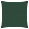 vidaXL Żagiel przeciwsłoneczny 160 g/m&sup2;, ciemnozielony, 4,5x4,5m, HDPE