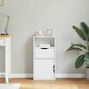 vidaXL Szafka boczna z szufladą "ODDA" Biała 40x24x79 cm