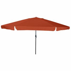 vidaXL Parasolka ogrodowa terakota 394 x 394 x 248 cm Poliester i Stal