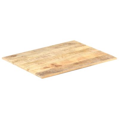 vidaXL Blat stołu, lite drewno mango, 15-16 mm, 70x60 cm