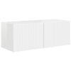 vidaXL Zestaw szafek RTV 3 pcs Wysoki połysk biały