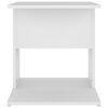 vidaXL Stolik boczny, biały, 45x45x48 cm, materiał drewnopochodny