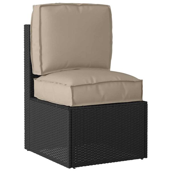 vidaXL Zestaw poduszek na paletę 2 pcs Ciemnoszary Materiał Oxford