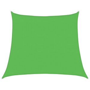 vidaXL Żagiel przeciwsłoneczny, 160 g/m&sup2;, trapezowy, jasnozielony