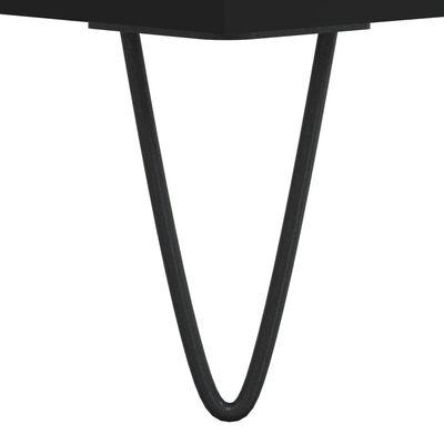 vidaXL Szafka na buty, czarna, 102x36x60 cm, materiał drewnopochodny