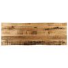 vidaXL Blat stołu z naturalną krawędzią, 110x40x2,5 cm, drewno mango
