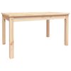 vidaXL Stolik ogrodowy, 82,5x50,5x45 cm, lite drewno sosnowe