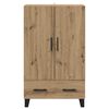 vidaXL Highboard z szufladą Dąb rzemieślniczy 69,5 x 30 x 115 cm