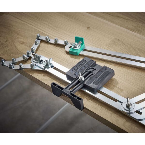 wolfcraft Składany szablon do naprawy schod&oacute;w