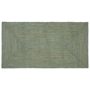 vidaXL Dywany pokojowe Prostokątny Oliwkowy zielony 60 x 110 cm Juta