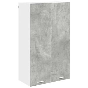 vidaXL Szafka wisząca Betonowy szary 60 x 31 x 100 cm