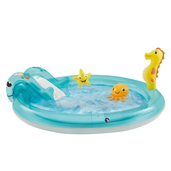 Happy People Basen ze zjeżdżalnią Ocean, 198 x 150 x 18 cm