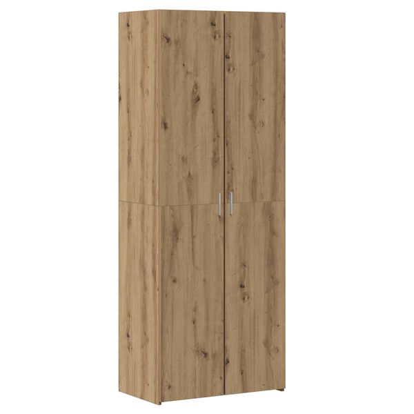 vidaXL Highboard dąb artisan 70 x 42.5 x 185 cm