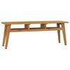 vidaXL Szafka pod TV, 120x35x45 cm, lite drewno tekowe