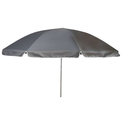 Bo-Camp Parasol, 165 cm, szary