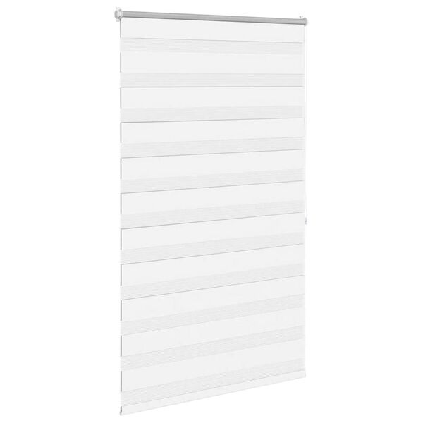 vidaXL Roleta Zebra 100,9x175 cm Szerokość materiału 96,7 cm biała