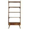 vidaXL Regał z litego drewna akacjowego, 75 x 30 x 170 cm