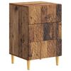 vidaXL Stolik nocny Stare drewno 43 x 39,5 x 66,5 cm