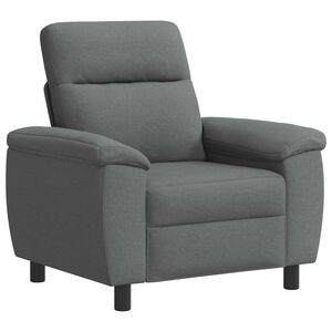 vidaXL Sofa ciemnoszary 95 x 90 x 95 cm tkanina