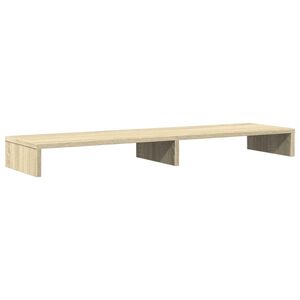 vidaXL Podstawka pod monitor, dąb sonoma, 100x27x10 cm