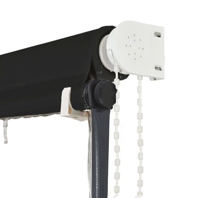 vidaXL Markiza zwijana z LED, 300 x 150 cm, antracytowa