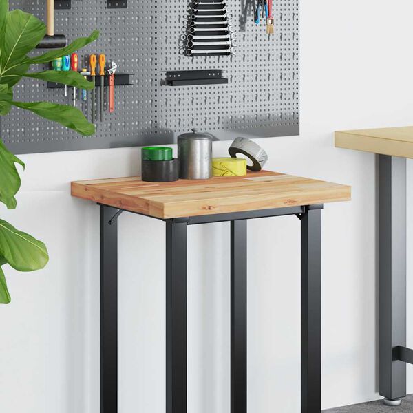 vidaXL Blat do biurka, wykończony olejem, 60x50x4 cm, drewno akacjowe