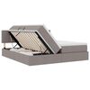 vidaXL Ł&oacute;żko z miejscem do przechowywania Ciemnoszary 180 x 200 cm
