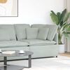 vidaXL Modułowy Narożnik Sofa z Poduszkami Jasnoszary 100 cm