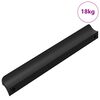 vidaXL Uchwyt 973 szt. Czarny 106 x 7,4 x 15,5 mm Aluminium