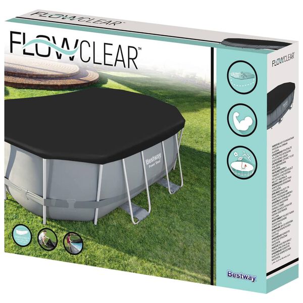 Bestway Plandeka na basen Flowclear, 418 x 230 cm